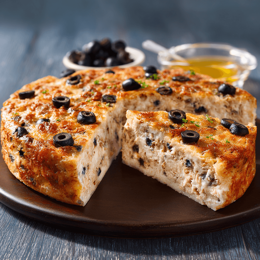 Cake au thon, emmental et olives noires : un délice à découvrir !