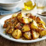 Pommes de Terre Rôties à la Moutarde et au Thym, un délice à découvrir !