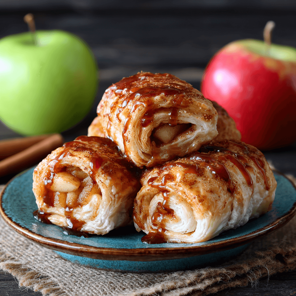 Roulés Feuilletés aux Pommes : Découvrez la recette idéale !