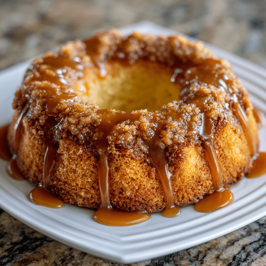 Gâteau au caramel et au café fondant : découvrez la recette irrésistible !