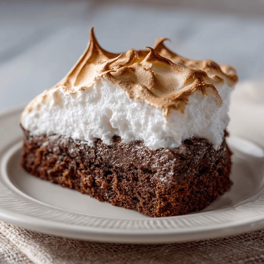 Gâteau au Chocolat et Meringue : Prêt en 30 Minutes !