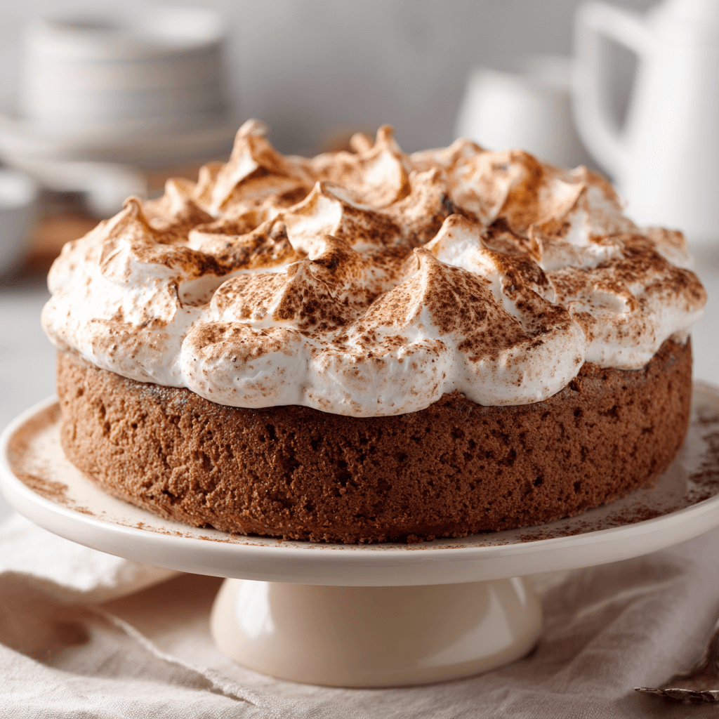 Gâteau au Chocolat et Meringue : Prêt en 30 Minutes !