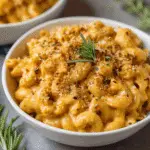 Macaroni au fromage et à la courge musquée végétaliens : découvrez la recette délicieuse !