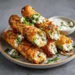 Cigares de courgettes croustillants à la feta : savourez-les !