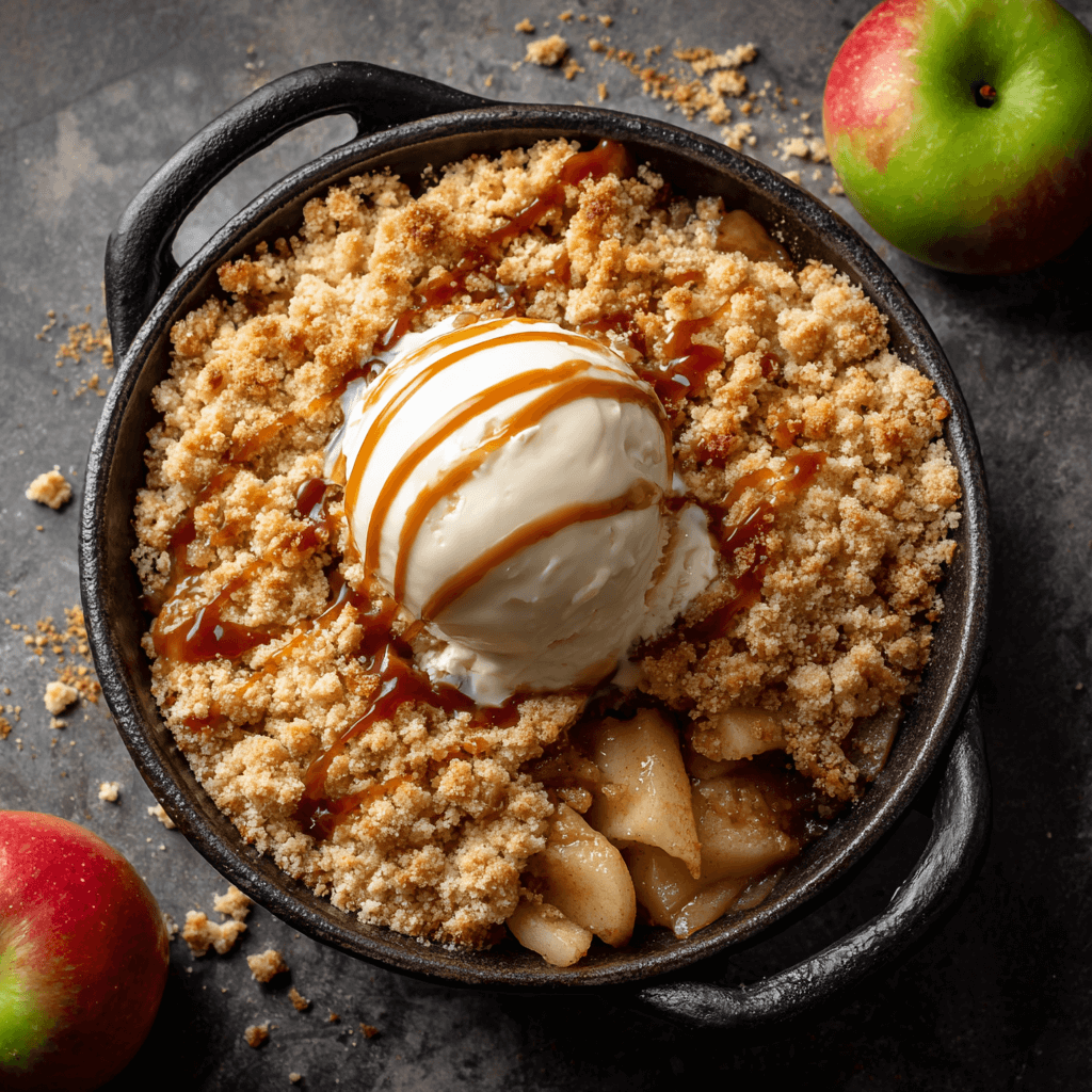 Crumble aux pommes : Découvrez la recette facile !