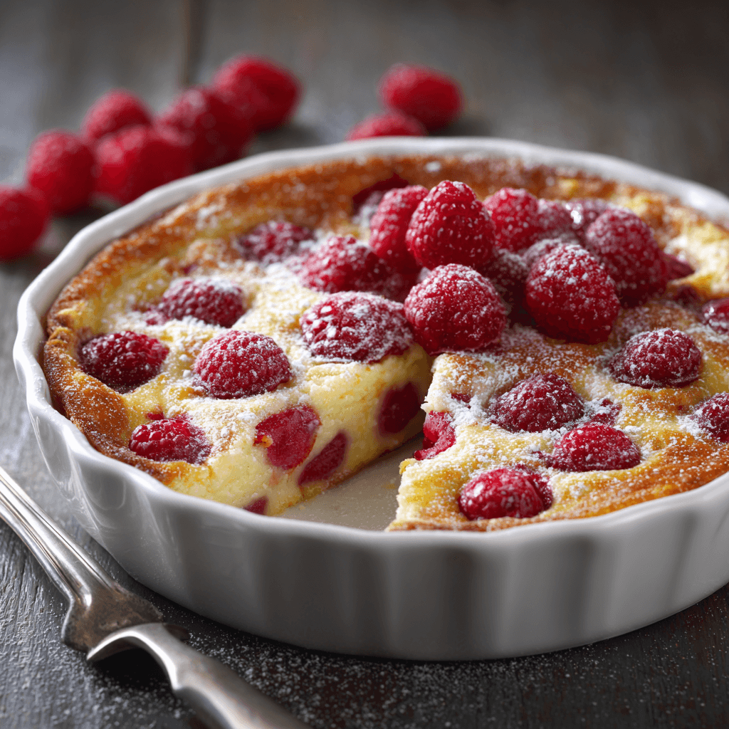 Clafoutis aux framboises : un délice à découvrir !