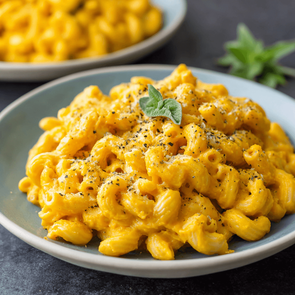 Macaroni au fromage et à la courge musquée végétaliens : découvrez la recette délicieuse !