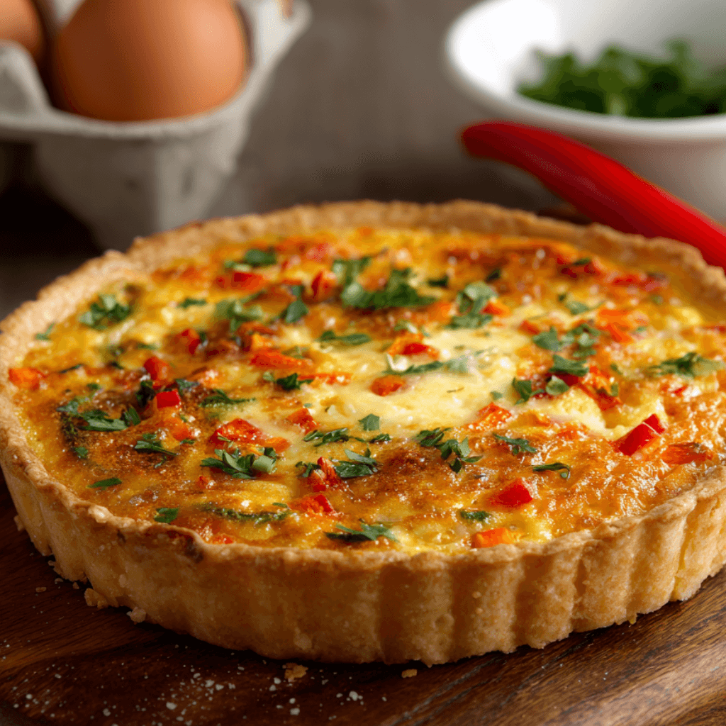 Quiche facile pour le petit-déjeuner : un délice rapide !