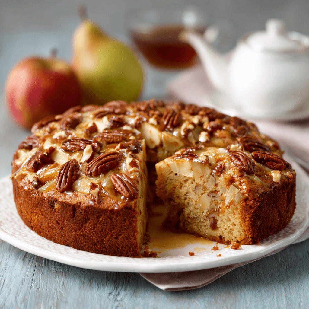 Gâteau Pommes & Noix de Pécan : le délice à essayer !