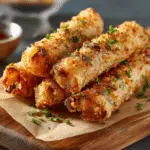 Cigares Croustillants aux Crevettes et à l’Ail : Essayez cette recette délicieuse !