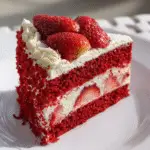 Recette de gâteau de rêve au velours rouge et aux fraises : un délice à savourer !
