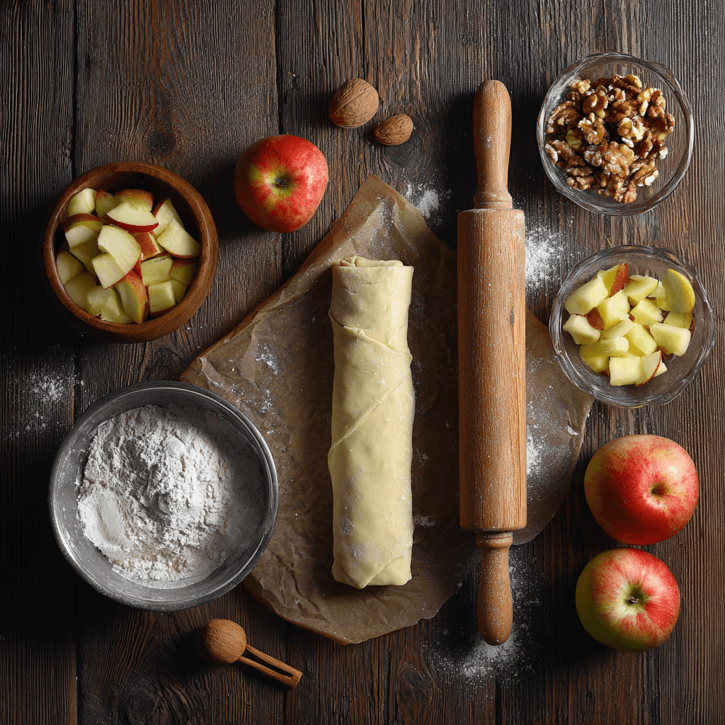 Roulés Feuilletés aux Pommes : découvrez la recette facile !