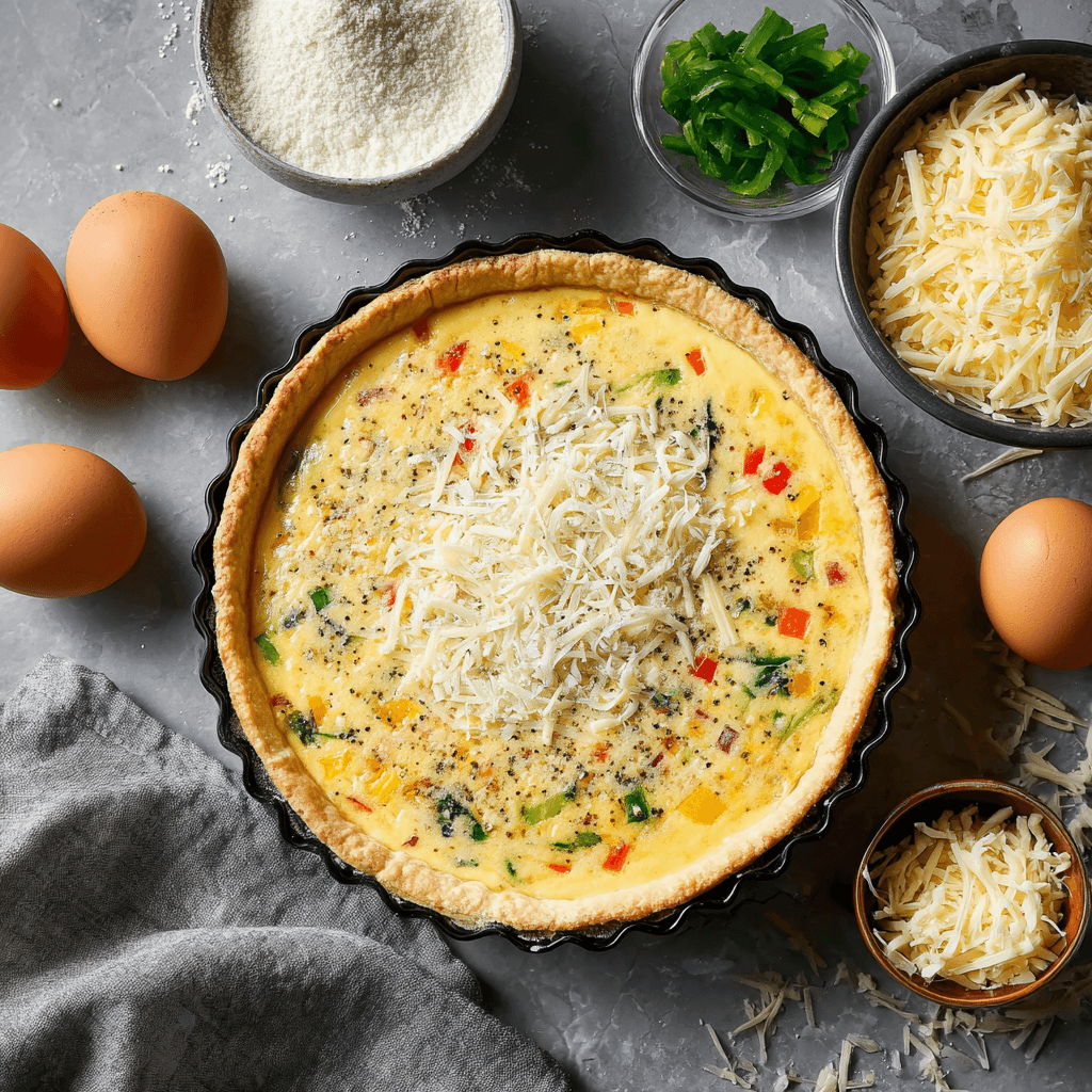 Quiche facile pour le petit-déjeuner : un délice rapide !