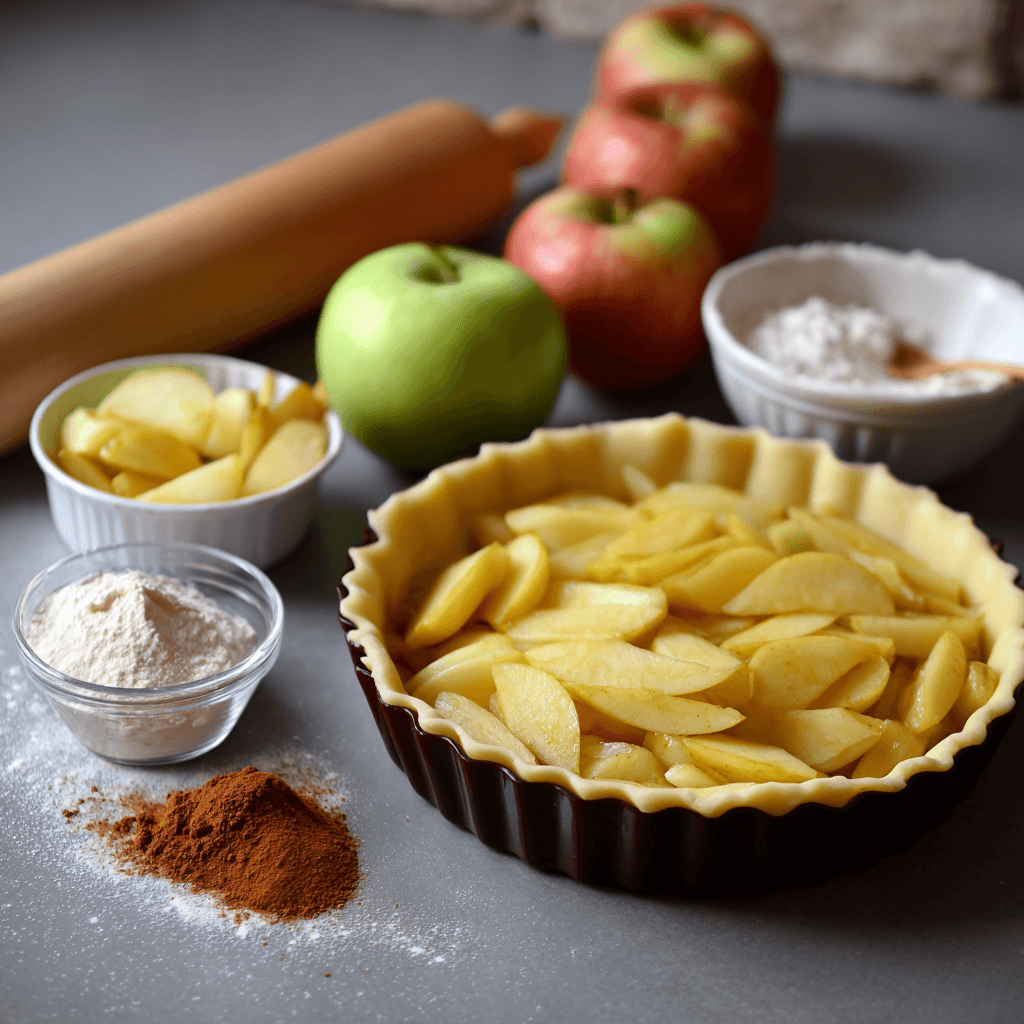 Tarte Halloween à la pomme : Votre dessert effrayant parfait !