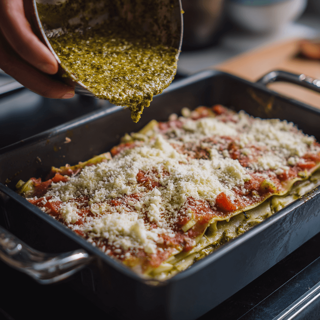 Lasagnes au pesto : découvrez la recette délicieuse !