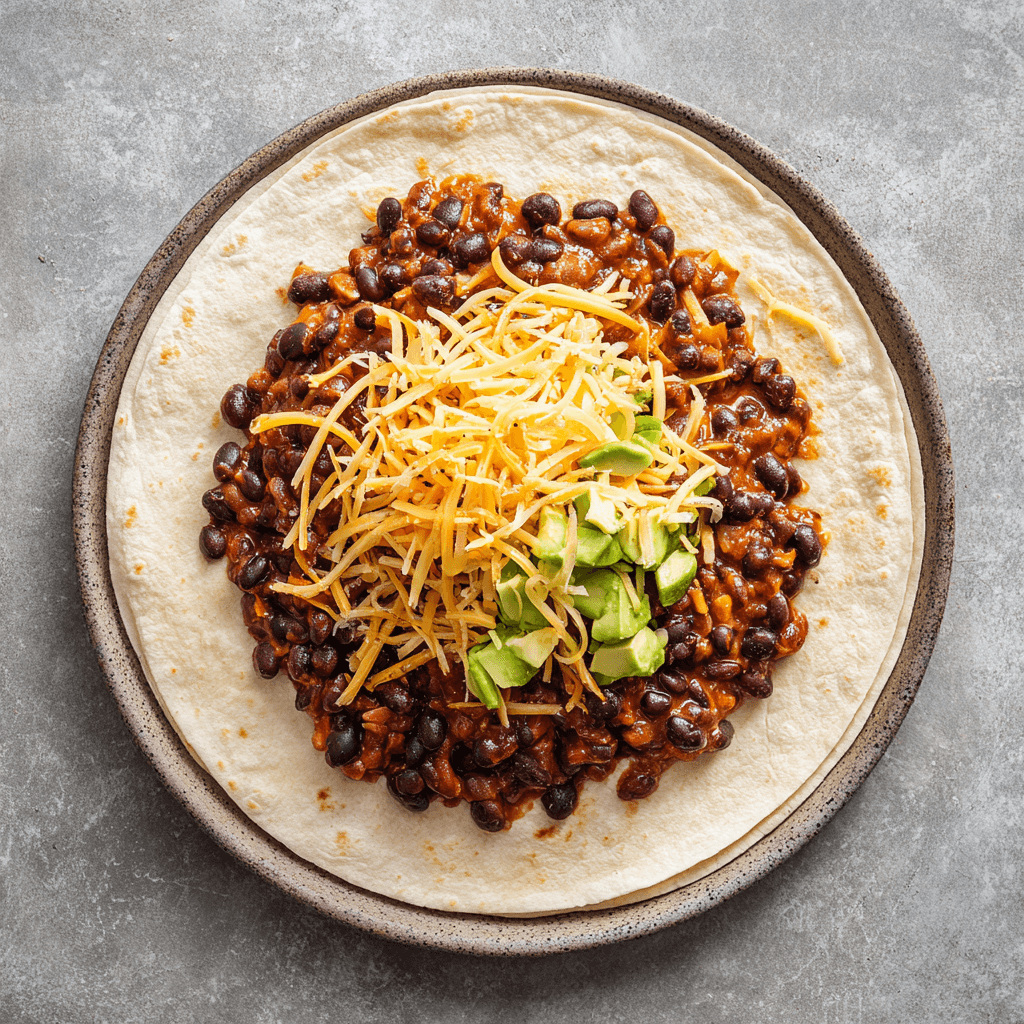 Burrito aux haricots et au fromage : savourez-le dès aujourd'hui !