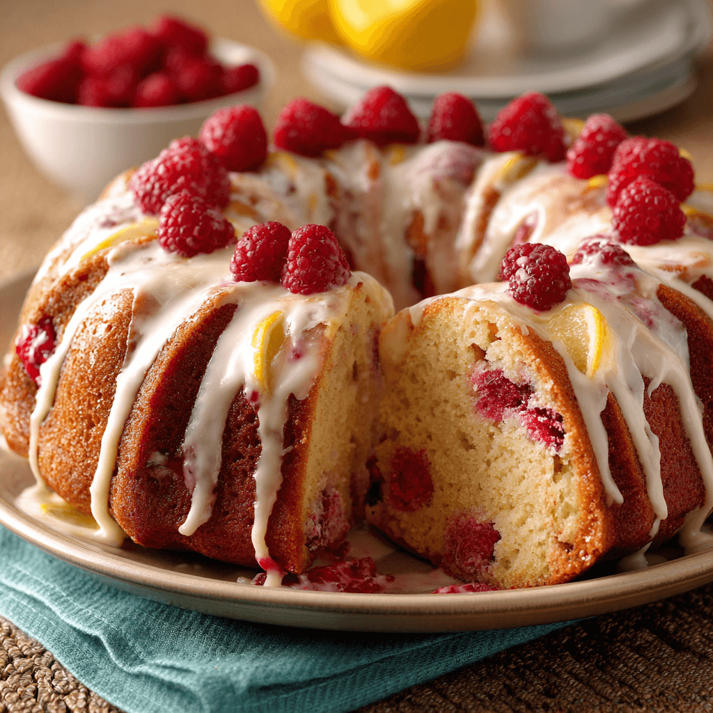 Moelleux citron & framboises : découvrez la recette parfaite !