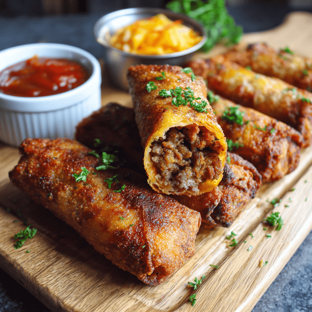 Cigares à la viande hachée : une recette savoureuse à découvrir !