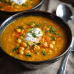 Soupe de Pois Chiches et Carottes à l'Orientale : découvrez une recette savoureuse !