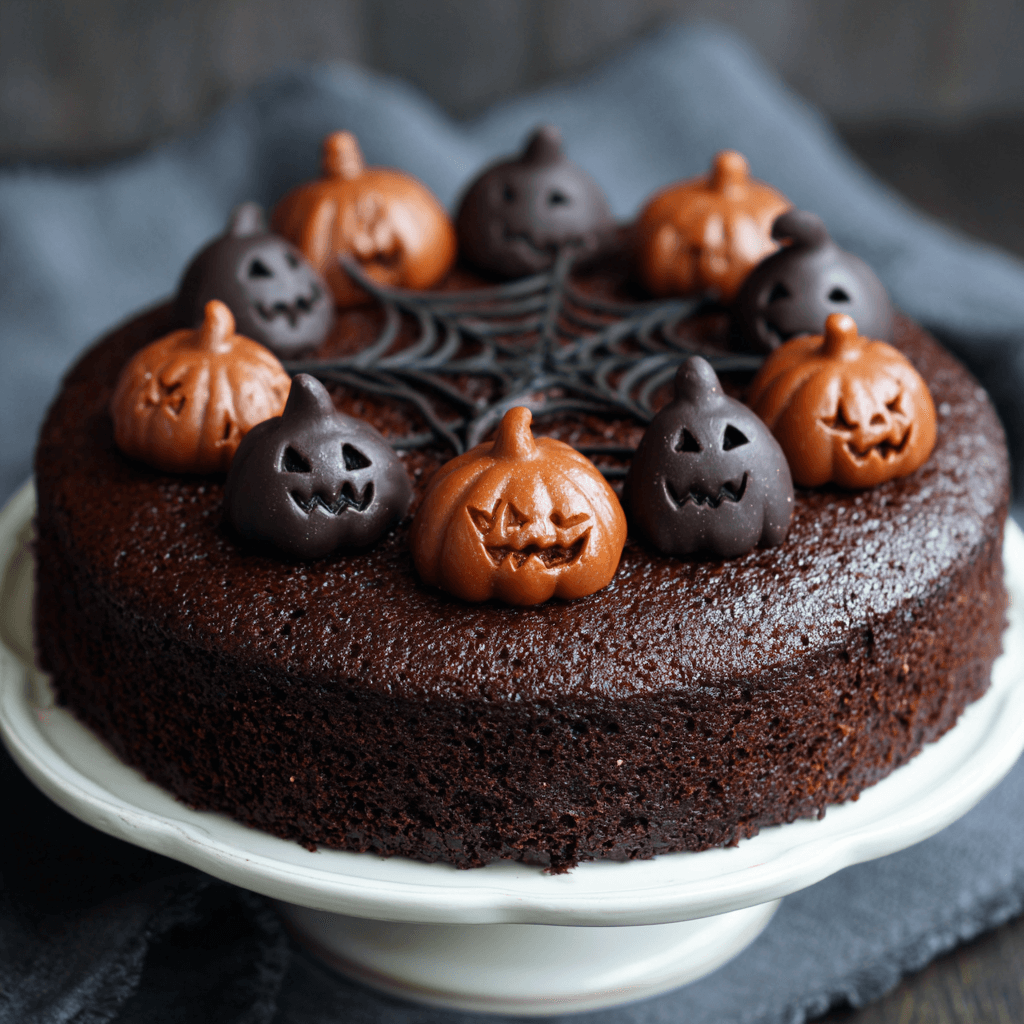 Cake Halloween au chocolat de Pierre Hermé : séduisez vos invités !