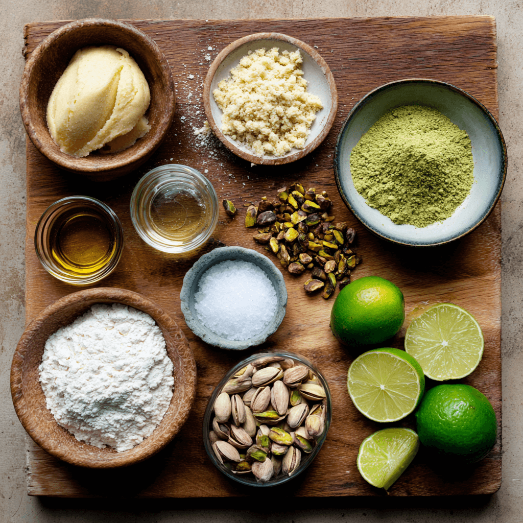 Tartelettes Pistache & Citron Vert : une délice à découvrir !