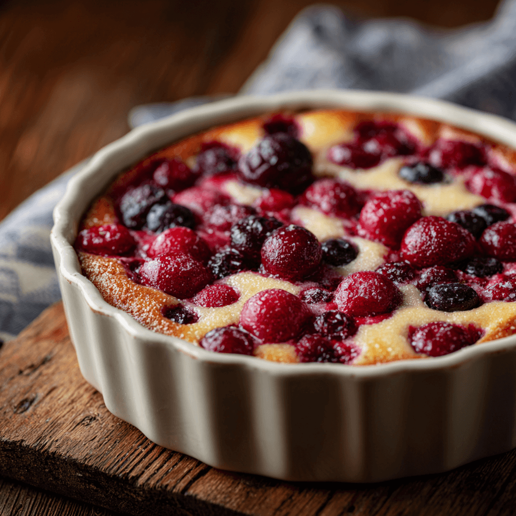 Clafoutis aux fruits rouges : un délice à découvrir !