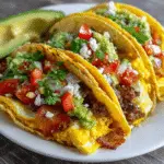 Tacos simples pour le petit-déjeuner : un délice facile à préparer !