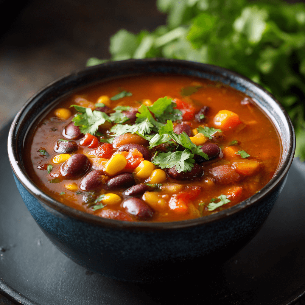 Une délicieuse soupe aux haricots, simple à préparer et saine pour toute la famille.