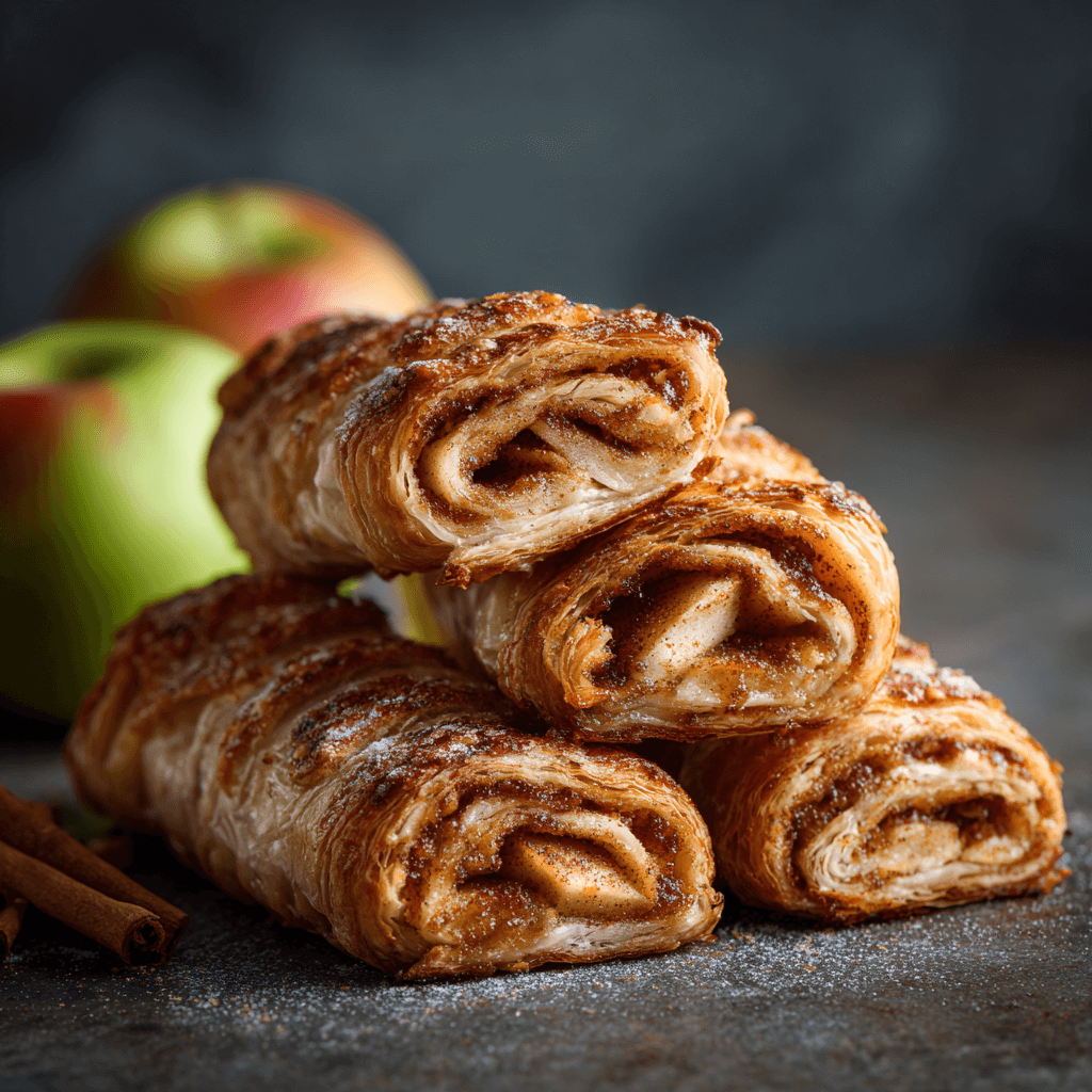 Roulés Feuilletés aux Pommes : Découvrez la recette facile !