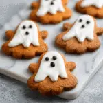 Biscuits fantômes effrayants au beurre noisette et à la citrouille : découvrez la recette idéale !