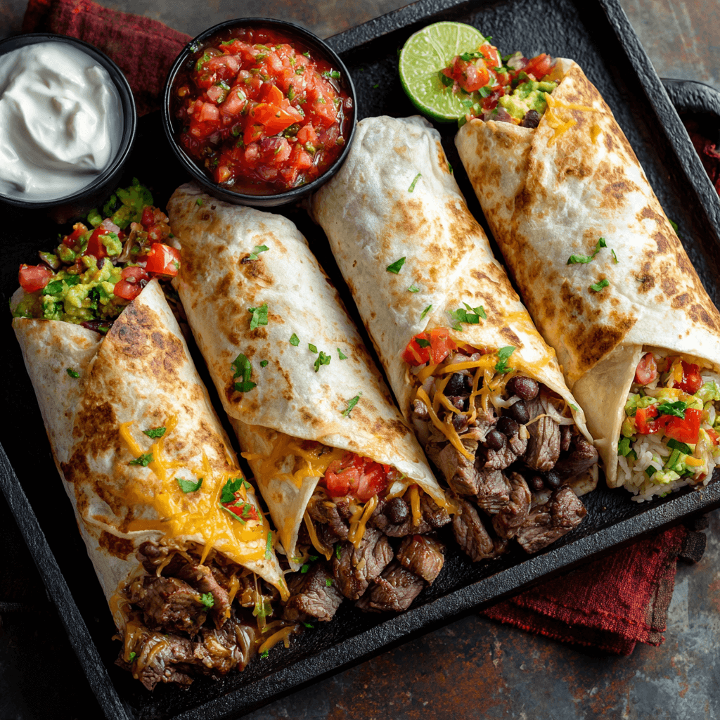 Burritos au steak ultimes : découvrez la recette parfaite !