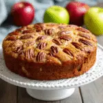 Gâteau Pommes & Noix de Pécan : le délice à essayer !