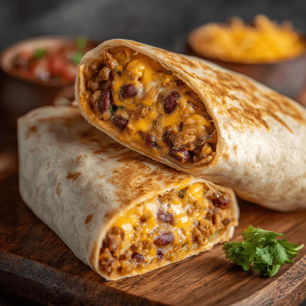 Burrito aux haricots et au fromage : savourez-le dès aujourd'hui !