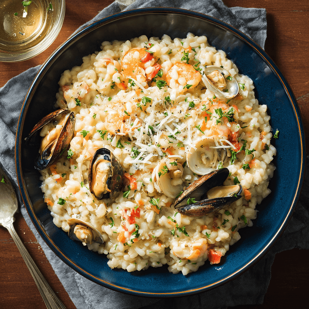 Le coquillotto ou risotto de coquillettes à essayer absolument !