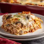 Lasagnes Faciles aux Champignons, Jambon de boeuf et Fromage : un plat irrésistible à essayer !