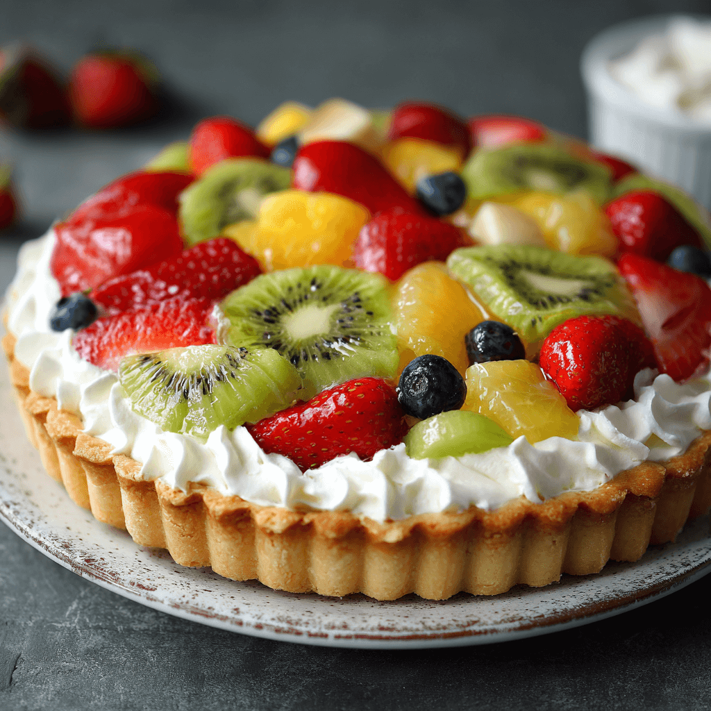 Recette de tarte à la crème aux fruits : un délice à découvrir !