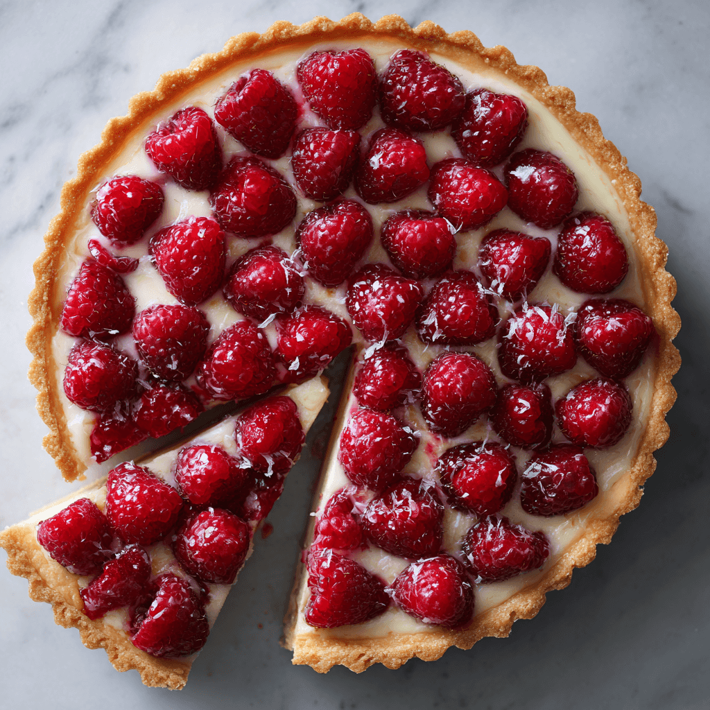 Recette tarte framboise vanille : un délice à savourer!