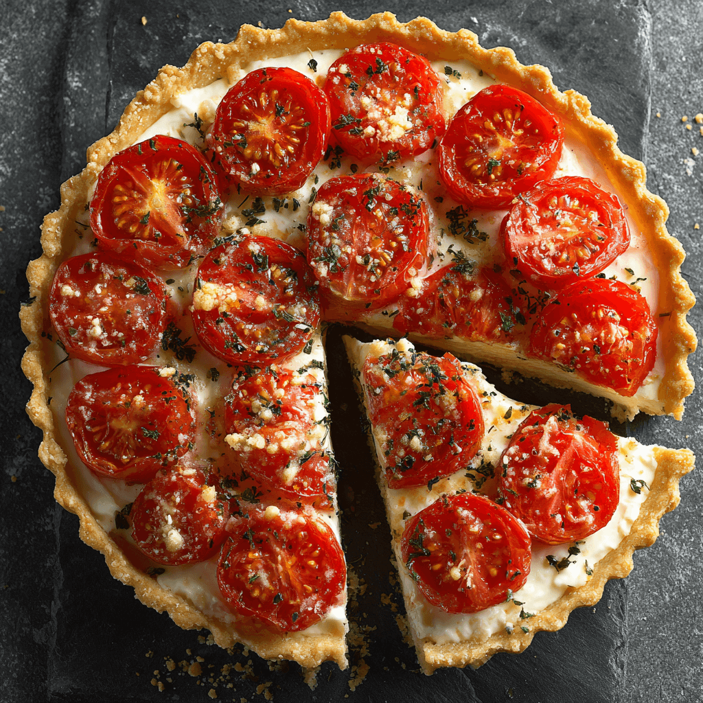 Tarte à la tomate et au mascarpone : un délice à découvrir !