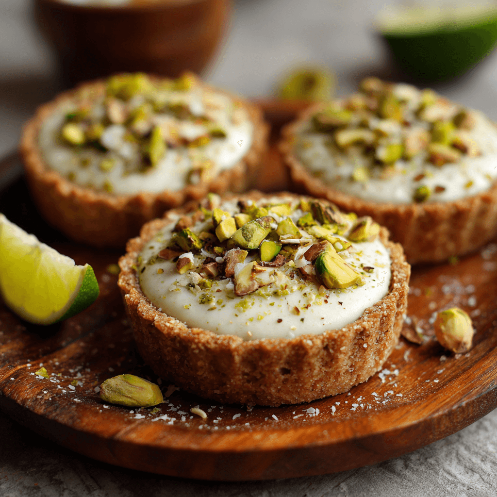 Tartelettes Pistache & Citron Vert : une délice à découvrir !