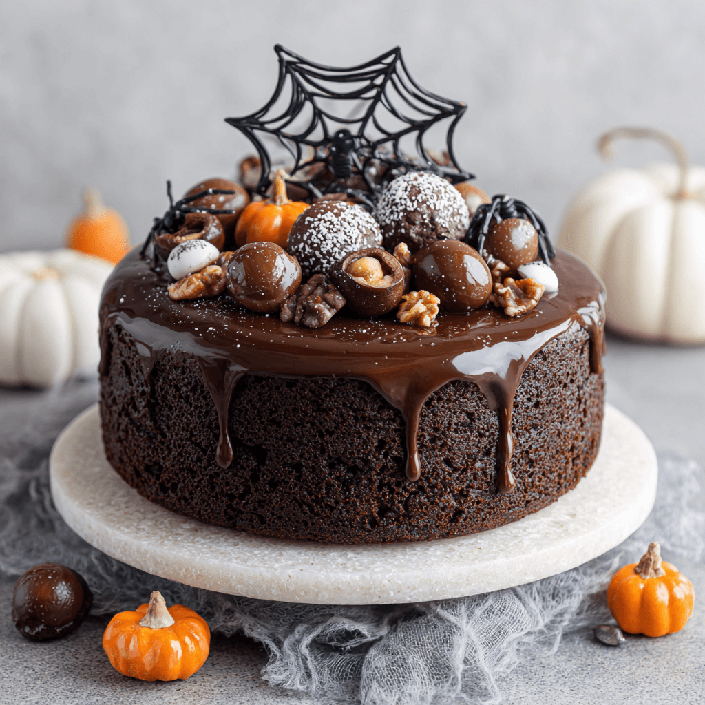 Cake Halloween au chocolat de Pierre Hermé : séduisez vos invités !