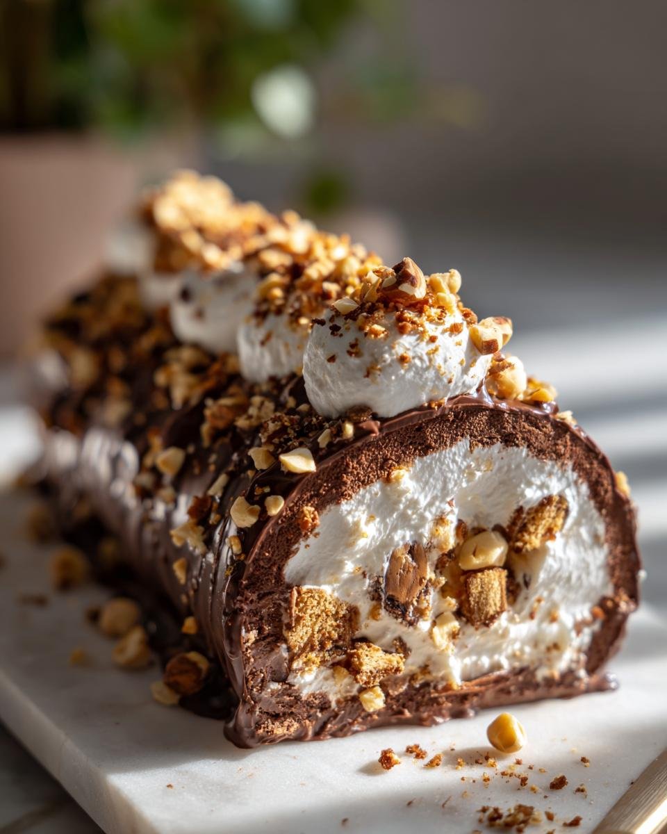 Bûche Ferrero Rocher au Companion – Gourmande & Facile pour Fête - detail 1