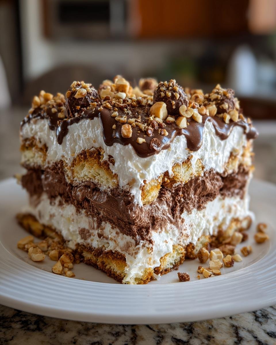 Bûche Ferrero Rocher au Companion – Gourmande & Facile pour Fête - detail 2