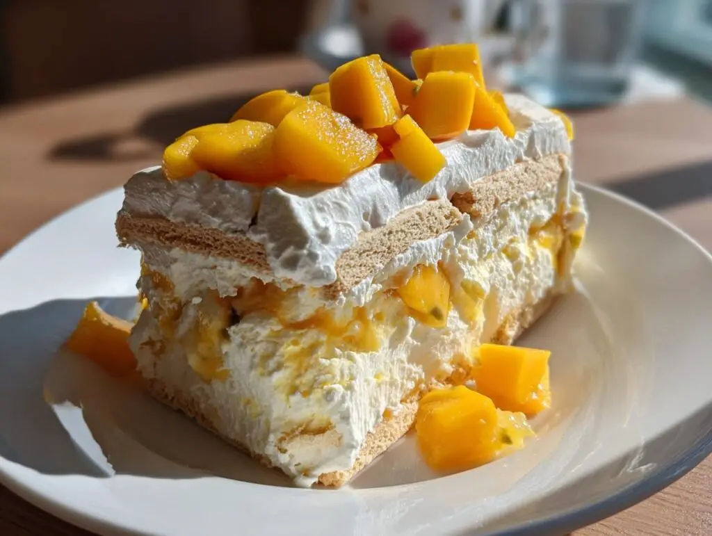 Bûche Mangue – Passion – Coco, Dessert Exotique & Facile pour Fête