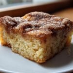 Blondies moelleux à la cannelle et au sucre