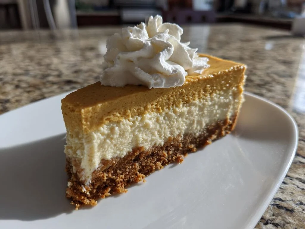 Cheesecake à la citrouille et aux épices chai