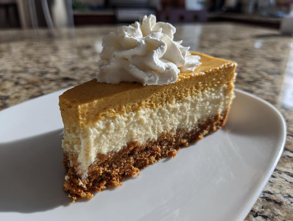 Cheesecake à la citrouille et aux épices chai