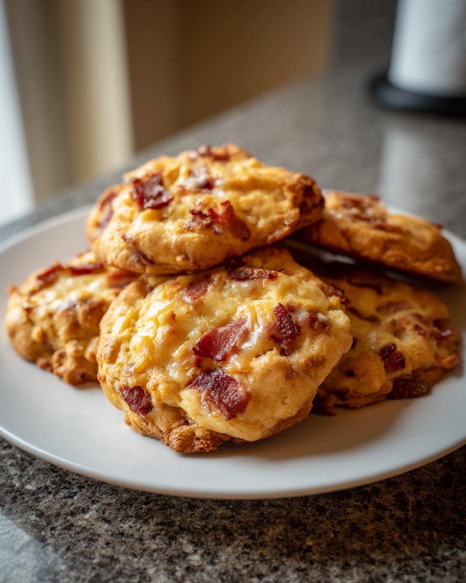 Cookies Salés aux Lardons et Comté – Apéro Facile & Gourmand - detail 1