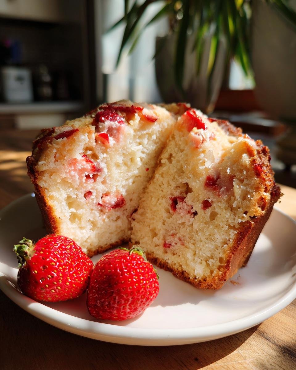 Gâteau quatre-quarts moelleux aux fraises - detail 2
