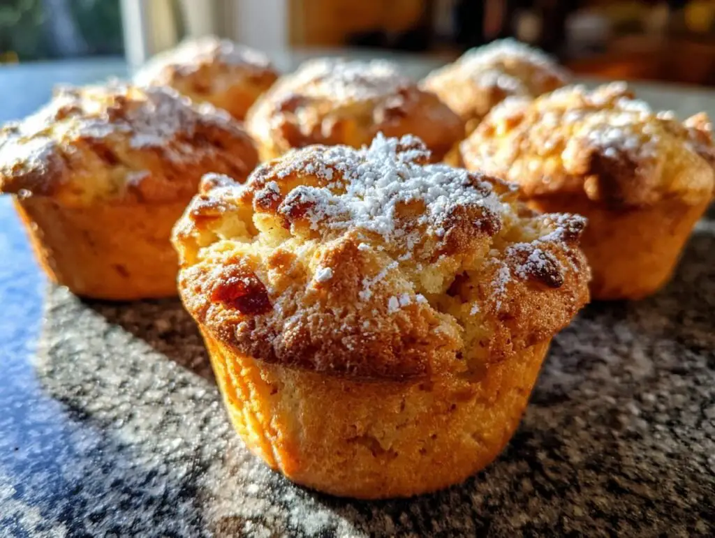 Muffins irrésistibles aux pommes