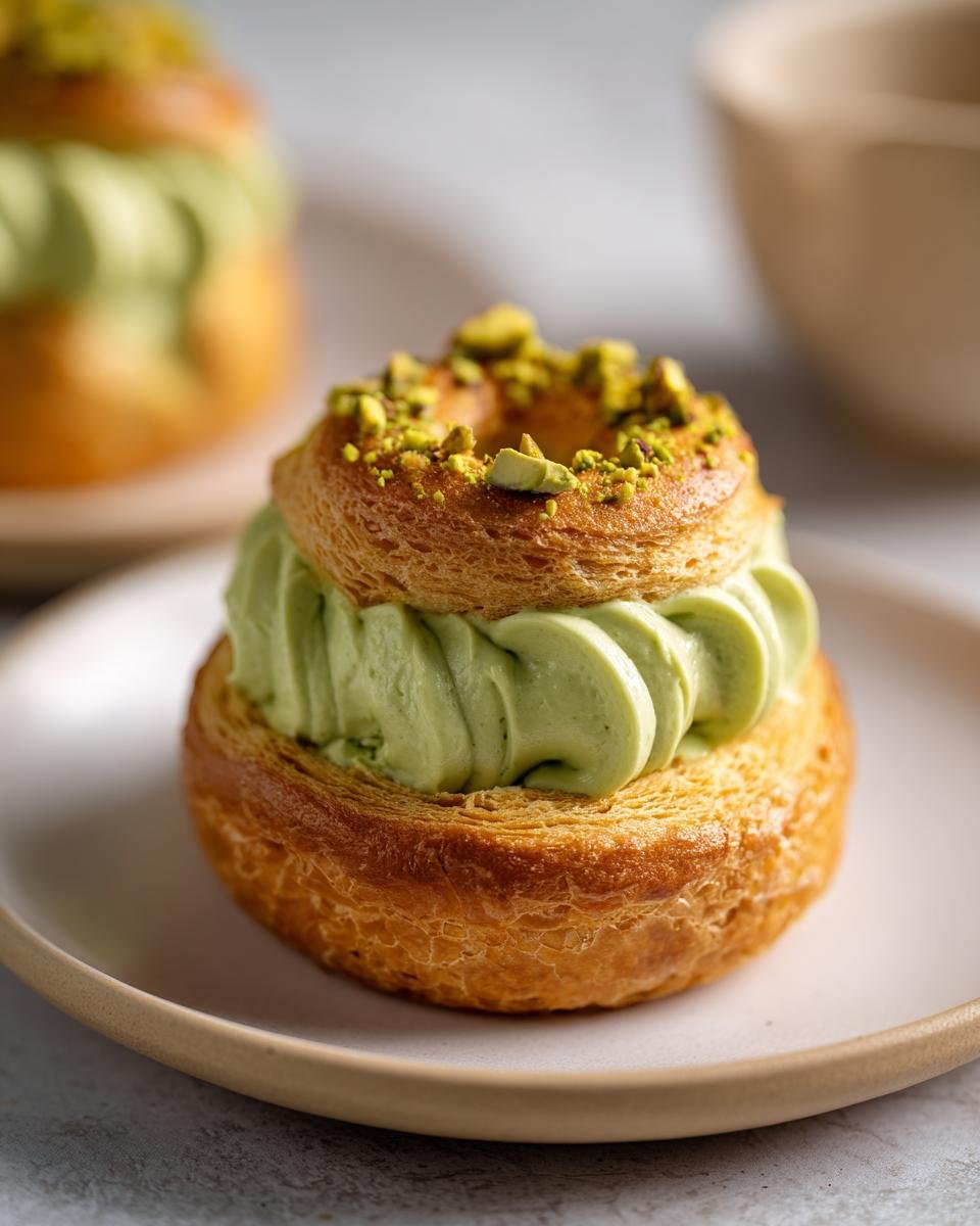 Paris-Brest à la Mousse de Pistache – Dessert Raffiné & Crémeux - detail 2